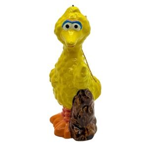 Muppets Sesame Street Big Bird Christmas Tree Ornament Vintage Dated 1971, 1977